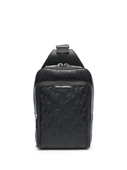 KARL LAGERFELD K/LOOM LEATHER SLING BAG