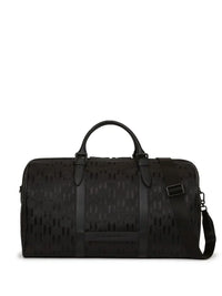 KARL LAGERFELD K/ETCH JACQUARD WEEKENDER BAG