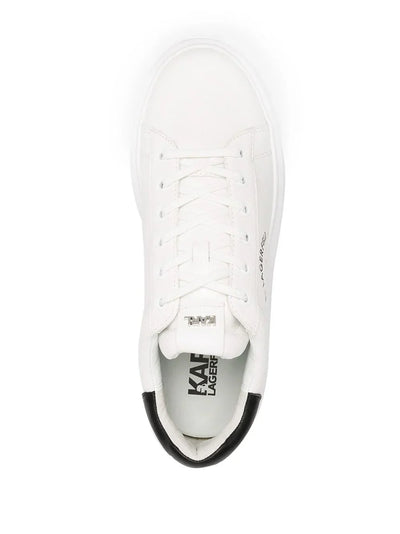KARL LAGERFELD ADDRESS PRINT LOW-TOP SNEAKERS