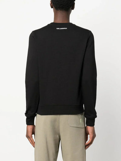 KARL LAGERFELD IKONIK ORGANIC COTTON SWEATSHIRT