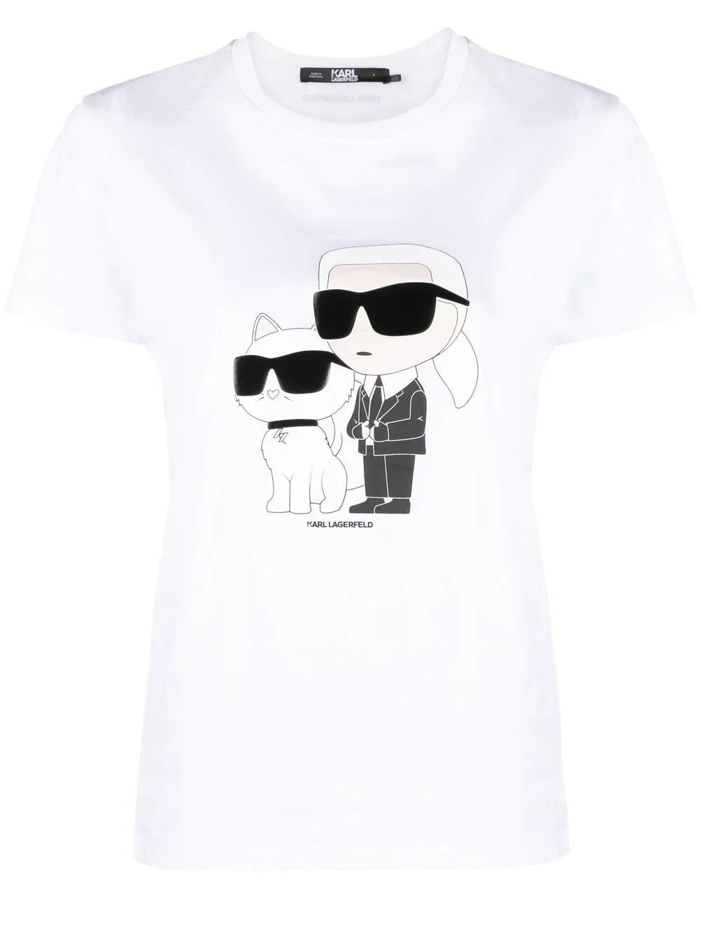 KARL LAGERFELD IKONIK ORGANIC COTTON T-SHIRT