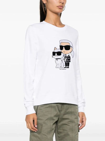 KARL LAGERFELD IKONIK KARL & CHOUPETTE SWEATSHIRT